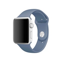 Ανταλλακτικό Λουράκι για Apple Watch 42/44mm Silicone Strap Smoothband SC07 Ocean Μπλε