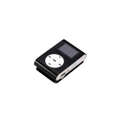 Mini MP3 Player με Οθόνη, Υποδοχή Κάρτας SD/MP3 - Ράδιο EZRA MP3-2 BLACK