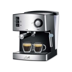 Mηχανή Espresso - Cappuccino 15bar, 850W LIFE Ristretto ESP-100