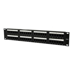 GEMBIRD Patch Panel  Cat.6 48 port with rear cable management
