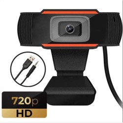 USB Webcam High Solution 720p HD Black