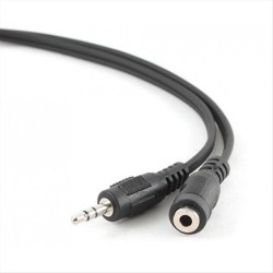 CABLEXPERT 3,5mm Stereo Audio Extension Cable 1,5m Black