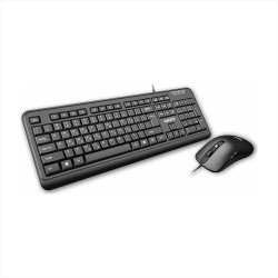 Nod Business Pro Wired Keyboard & Mouse Black