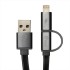 Καλώδιο με Led USB σε DATA - Iphone Compatible (Gray) 1m