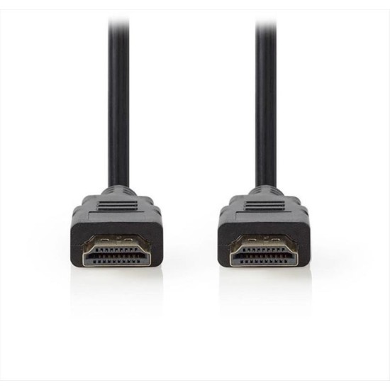 Καλώδιο HDMI αρσ. – HDMI αρσ. 2m NEDIS CVGT34001BK20 (Black)