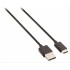 USB Type-C to USB Type-A Valueline Cable Black 1m