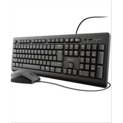 Nod ValuePro Set Wired Keyboard And Mouse Black